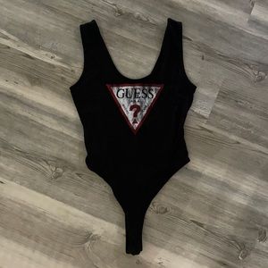 Guess extra small bodysuit black